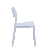 Porthos Home Brock Stackable Dining Chairs Set of 4, Overall Plastic