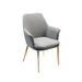 Porthos Home Dak Dining Chair with Armrests, Velvet, Gold Chrome Legs