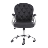 Porthos Home Wylder 360? Swivel Office Chair, PU Leather Upholstery