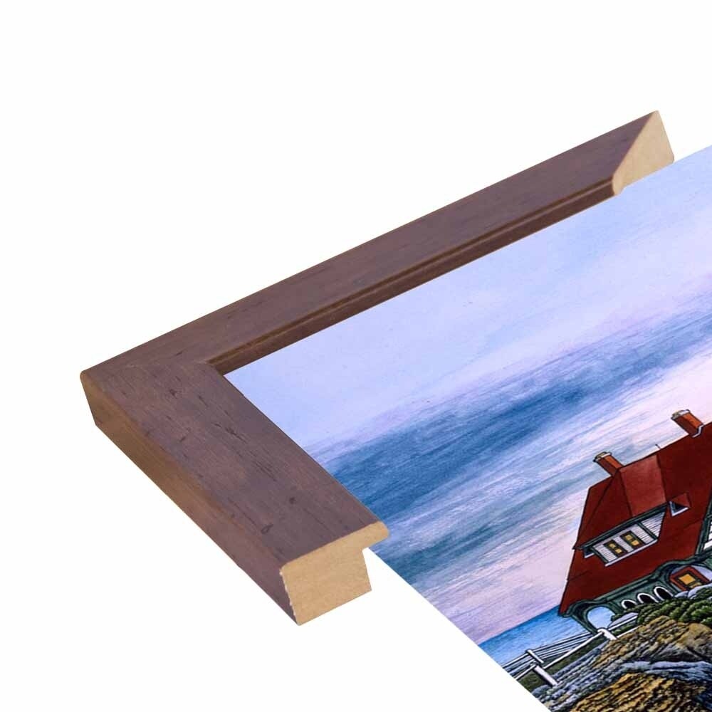 Portland Headlight-THEWIN9568 Print 23.75"x32.25" by Thelma Winter