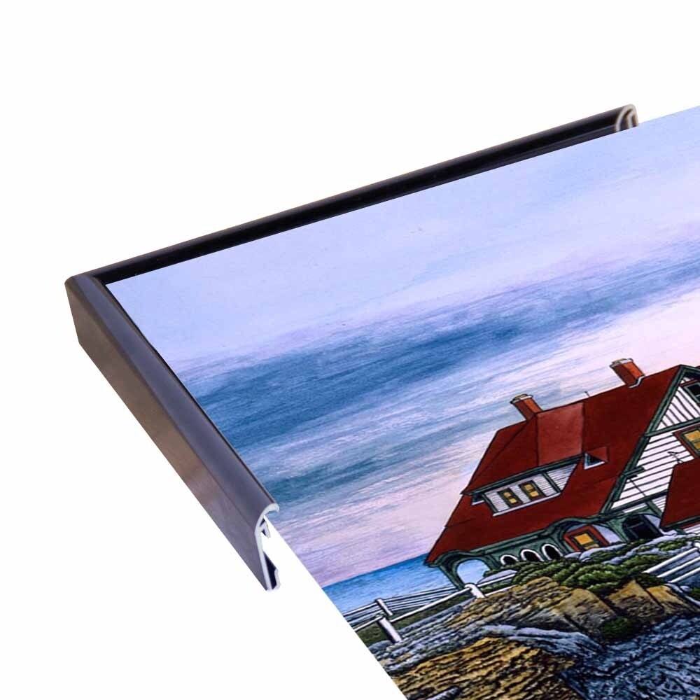 Portland Headlight-THEWIN9568 Print 23.75"x32.25" by Thelma Winter