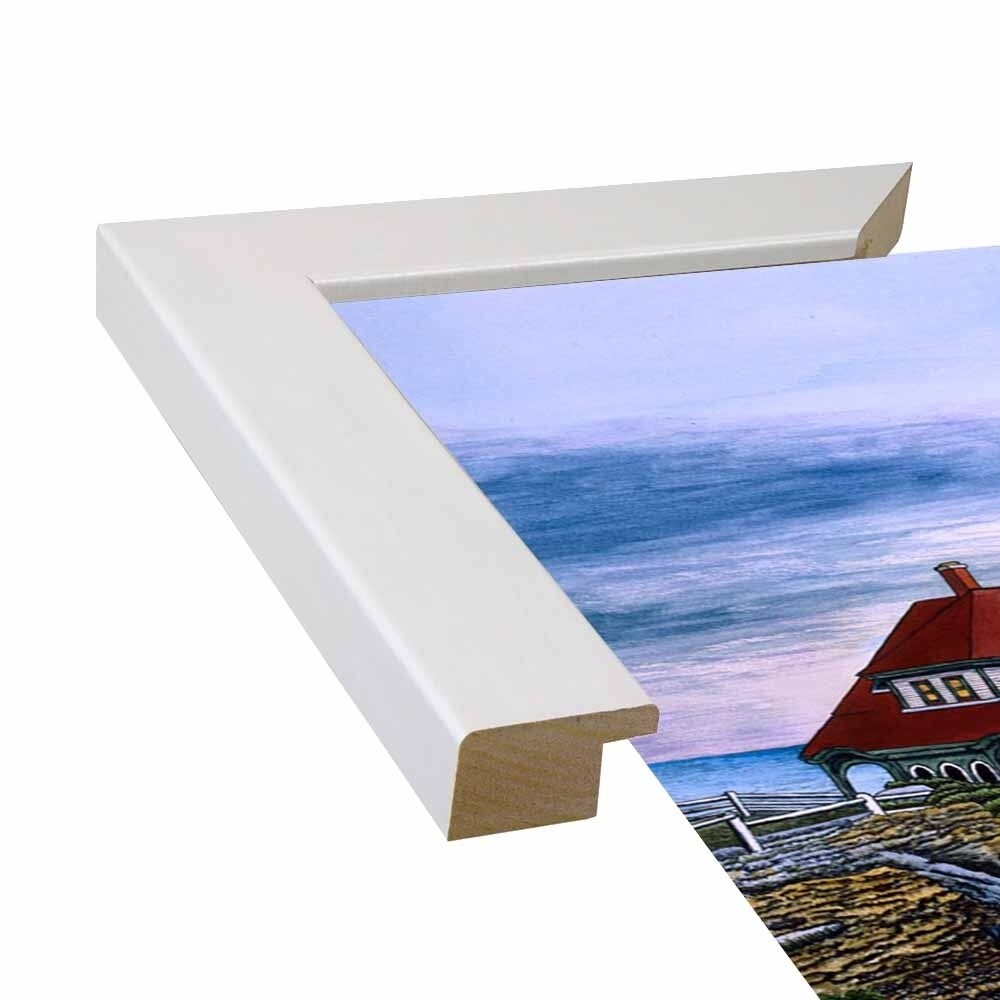 Portland Headlight-THEWIN9568 Print 23.75"x32.25" by Thelma Winter