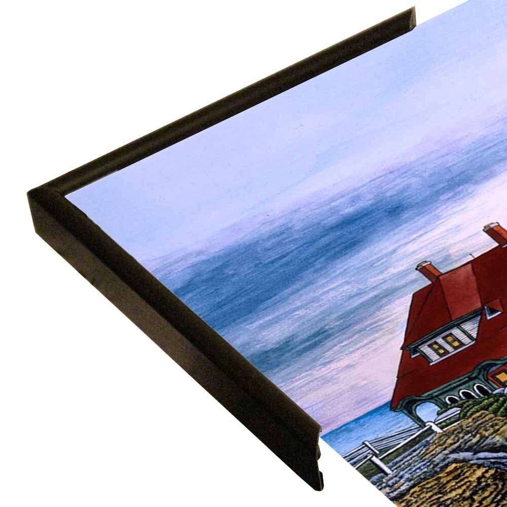 Portland Headlight-THEWIN9568 Print 23.75"x32.25" by Thelma Winter