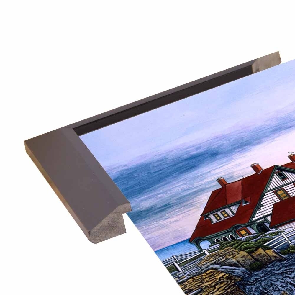 Portland Headlight-THEWIN9568 Print 23.75"x32.25" by Thelma Winter