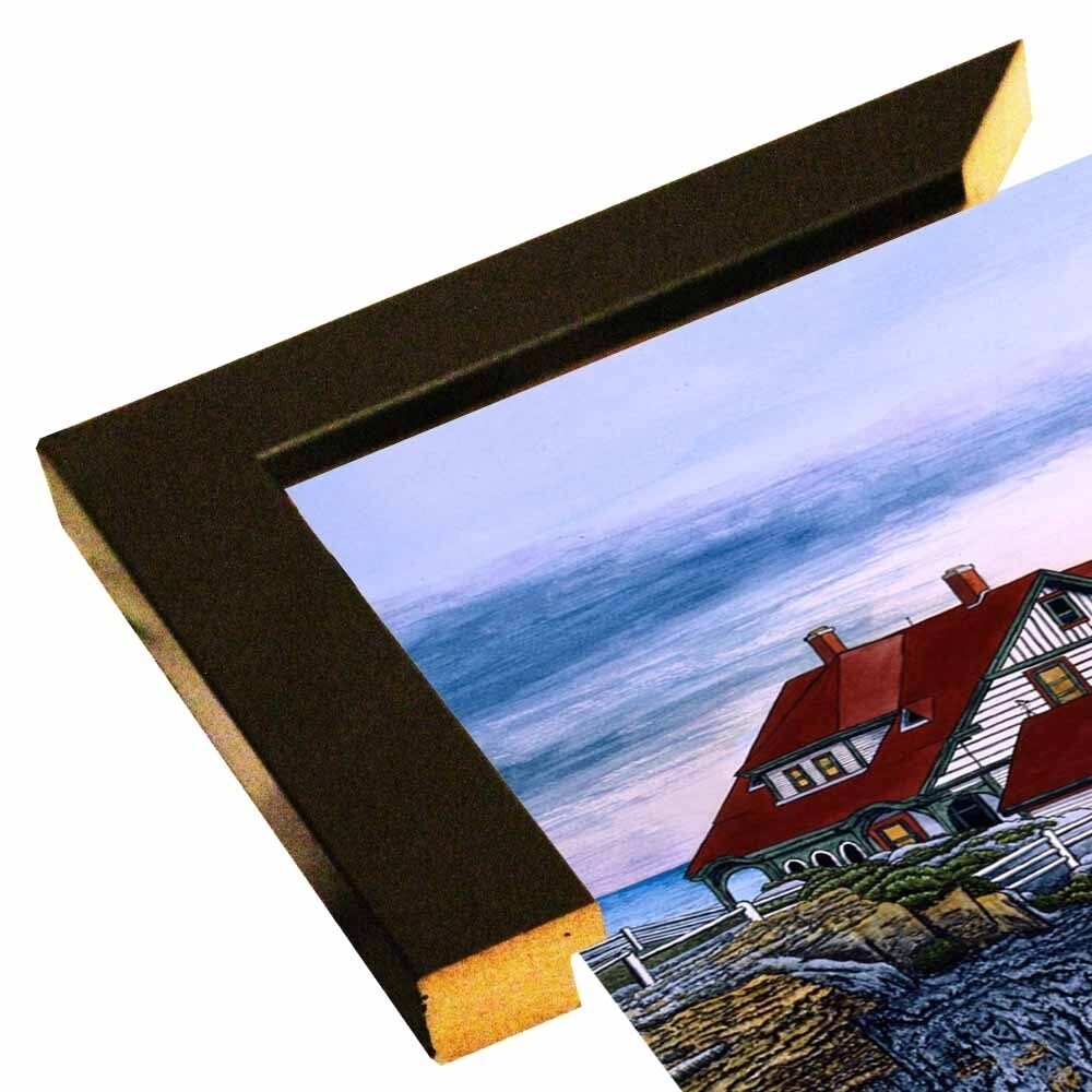 Portland Headlight-THEWIN9568 Print 23.75"x32.25" by Thelma Winter