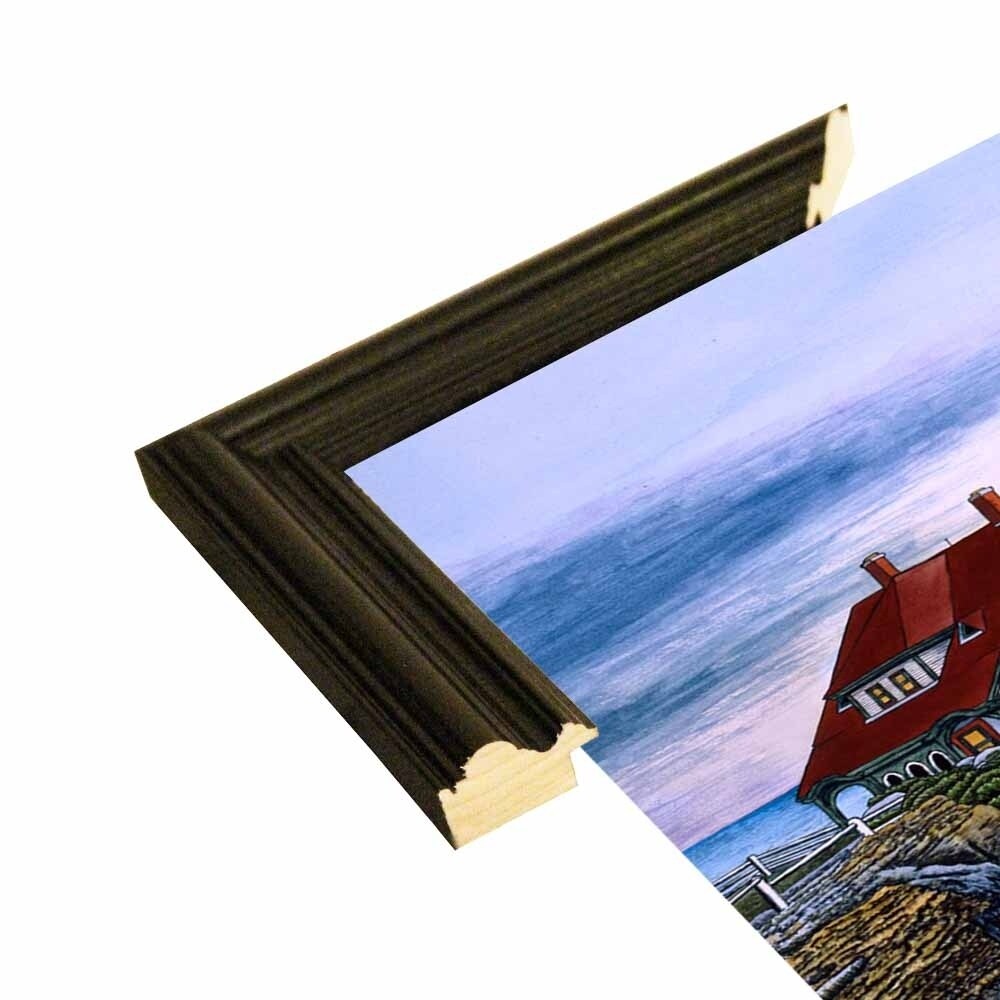 Portland Headlight-THEWIN9568 Print 23.75"x32.25" by Thelma Winter