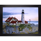 Portland Headlight-THEWIN9568 Print 23.75"x32.25" by Thelma Winter