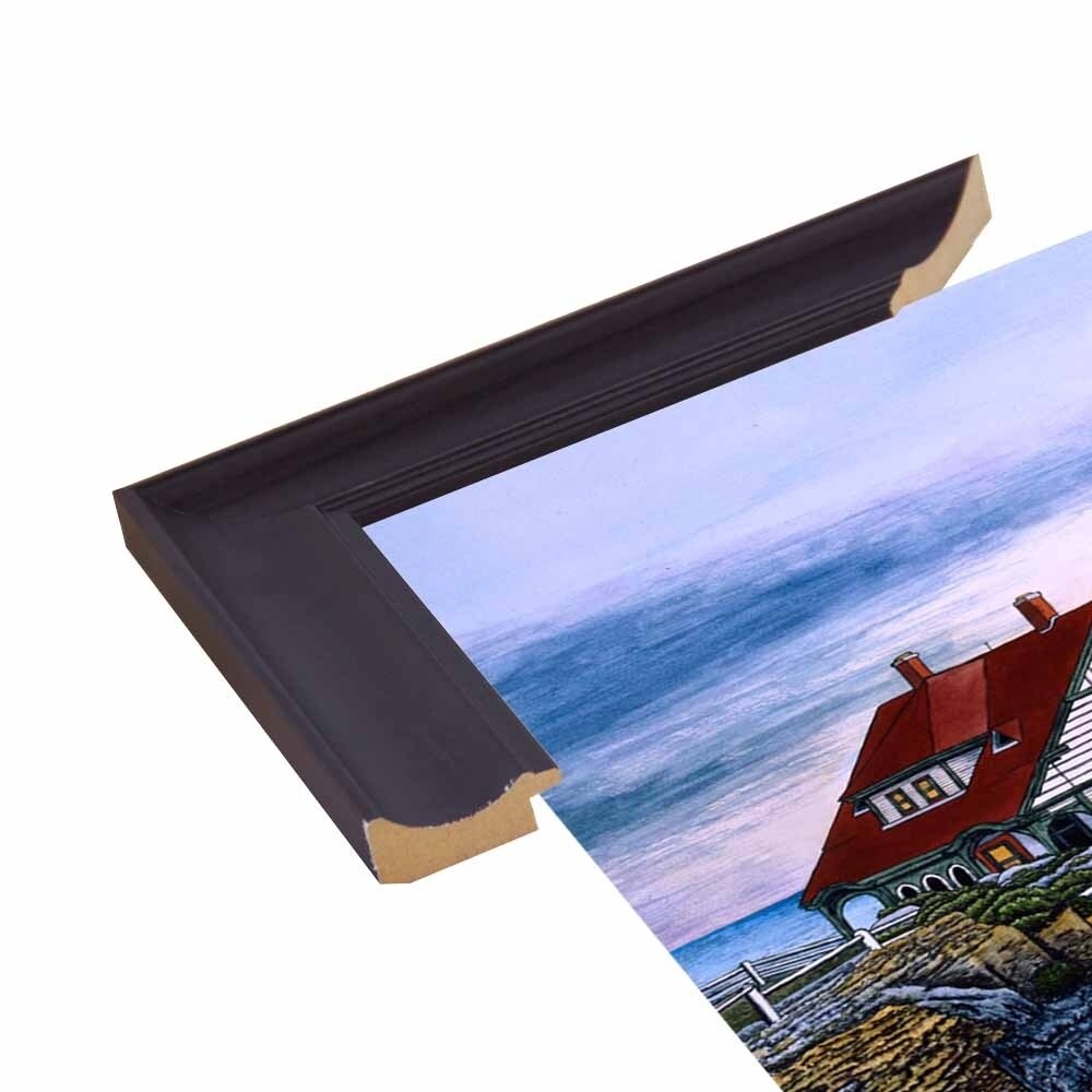 Portland Headlight-THEWIN9568 Print 23.75"x32.25" by Thelma Winter
