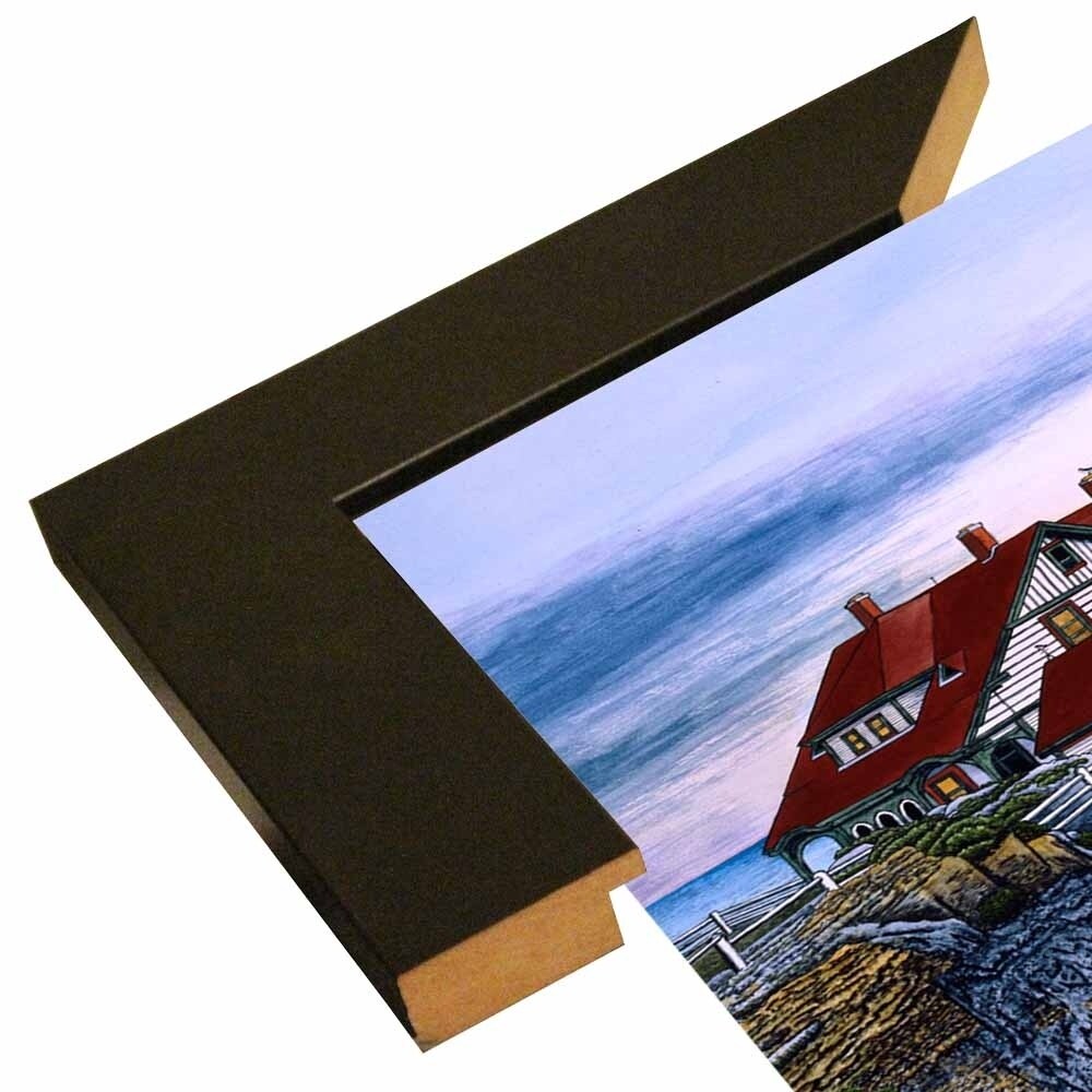 Portland Headlight-THEWIN9568 Print 23.75"x32.25" by Thelma Winter