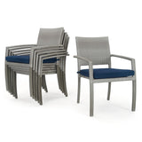 Portofino Casual 7 Piece Sunbrella Outdoor Patio Dining Set