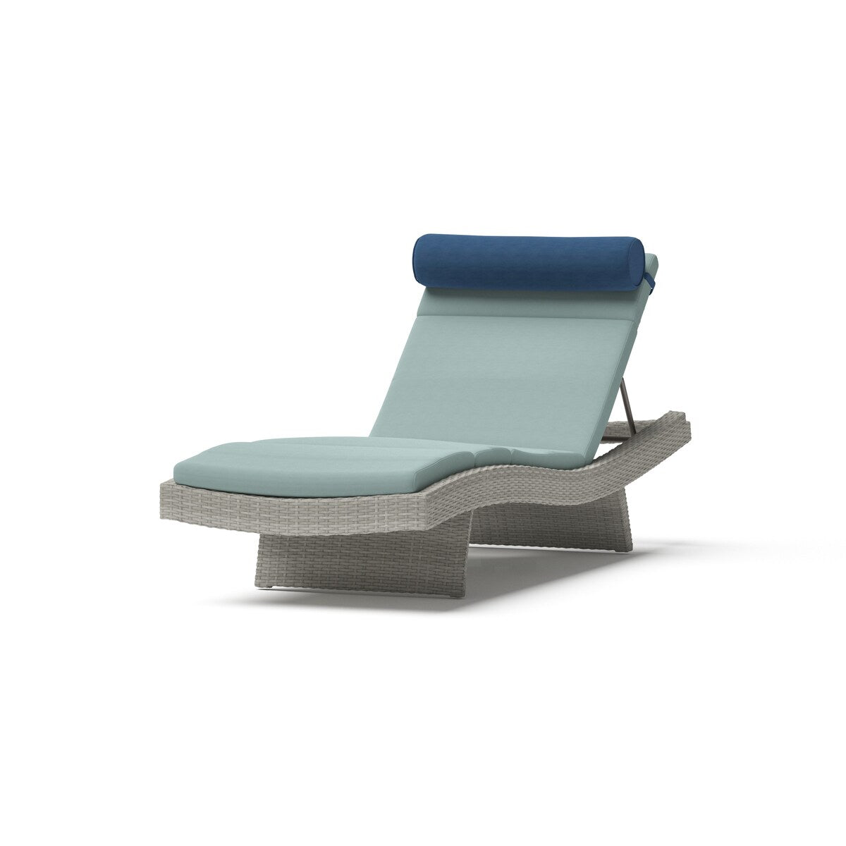 Portofino Comfort 3 Piece Sunbrella Outdoor Patio Chaise Lounge Set