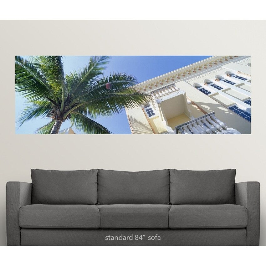 "Art Deco Architecture Ocean Drive Miami Beach FL" Poster Print