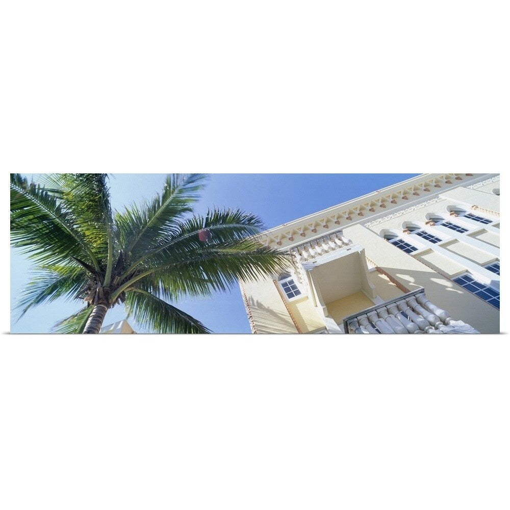 "Art Deco Architecture Ocean Drive Miami Beach FL" Poster Print
