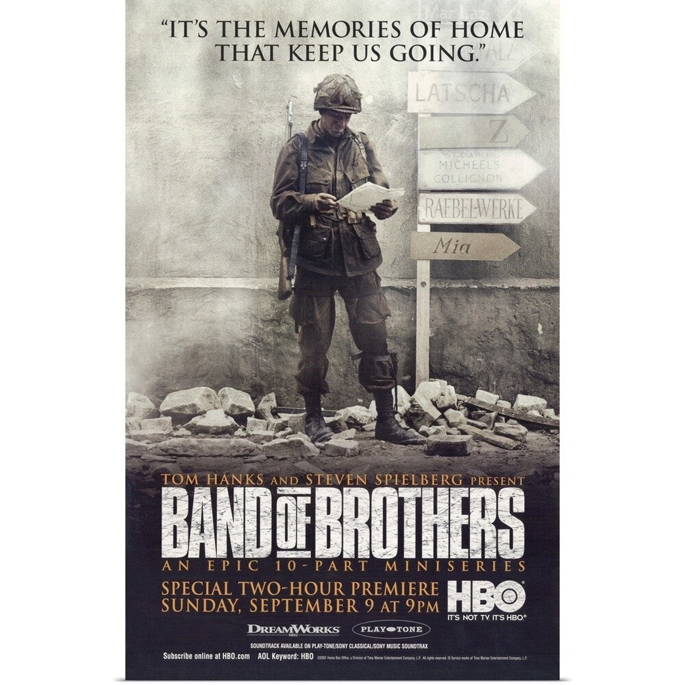 Poster Print entitled Band of Brothers (2001) - Multi