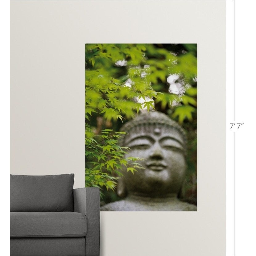"Buddha statue" Poster Print - Multi