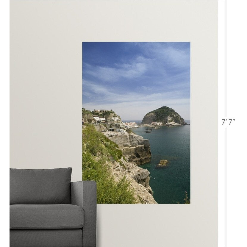 "Building on a hilltop, Ischia, Naples, Campania, Italy" Poster Print