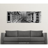 "Buildings along a road, London, England" Poster Print - Multi
