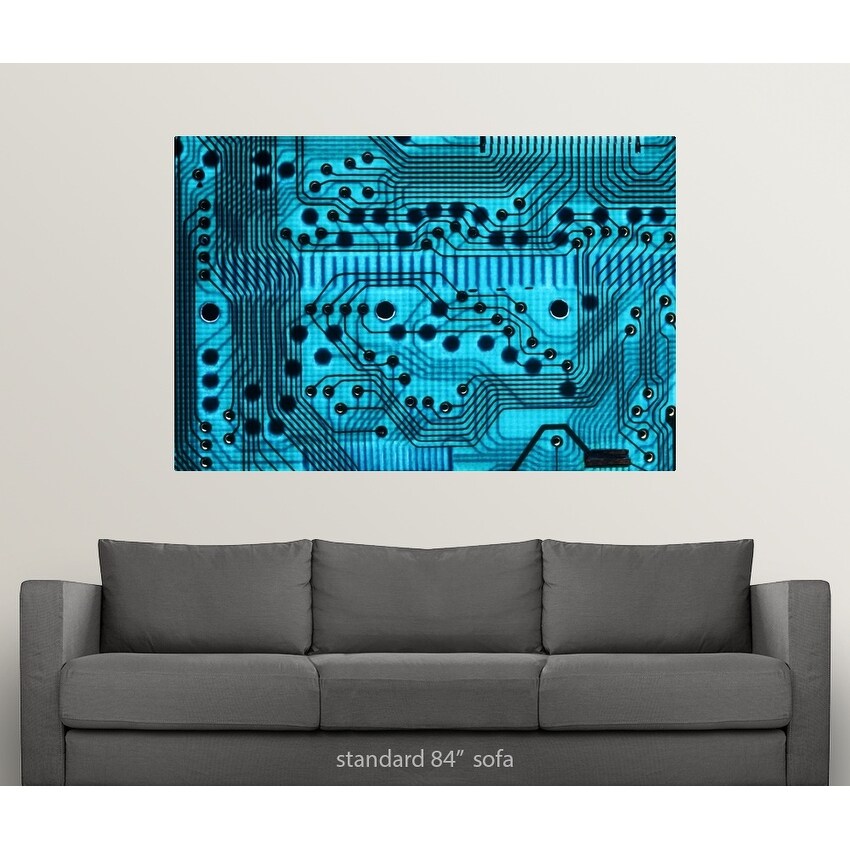 "Close-up of circuit board" Poster Print - Multi