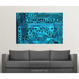 "Close-up of circuit board" Poster Print - Multi