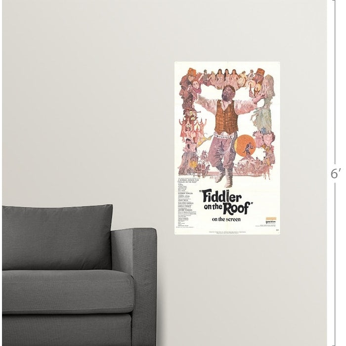 "Fiddler on the Roof (1972)" Poster Print