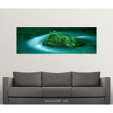 "Flowing Water Aomori Japan" Poster Print
