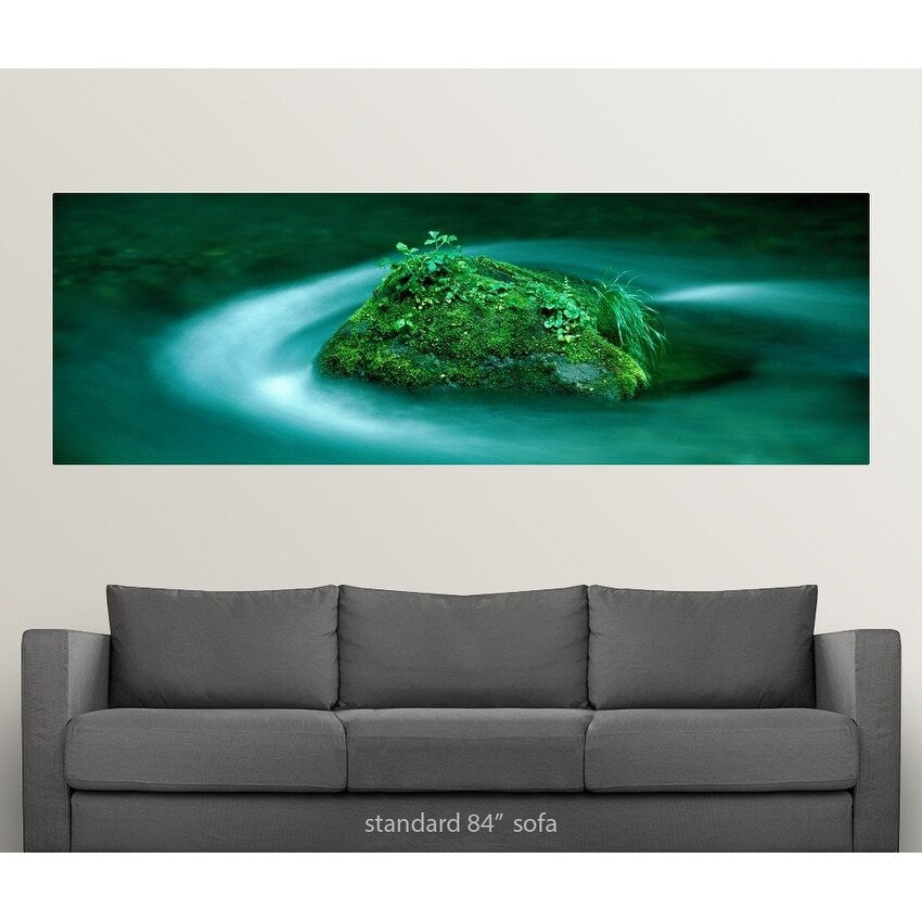 "Flowing Water Aomori Japan" Poster Print