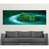 "Flowing Water Aomori Japan" Poster Print