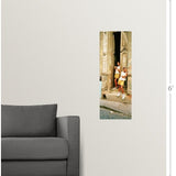 "Girls in Doorway Cuba" Poster Print - Multi