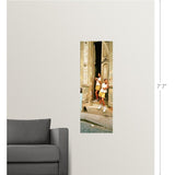"Girls in Doorway Cuba" Poster Print - Multi