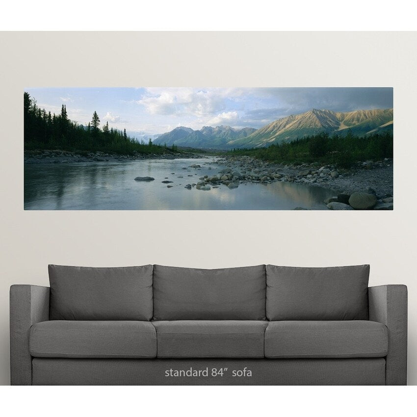 "Kennicott River Wrangell St Elias National Park AK" Poster Print