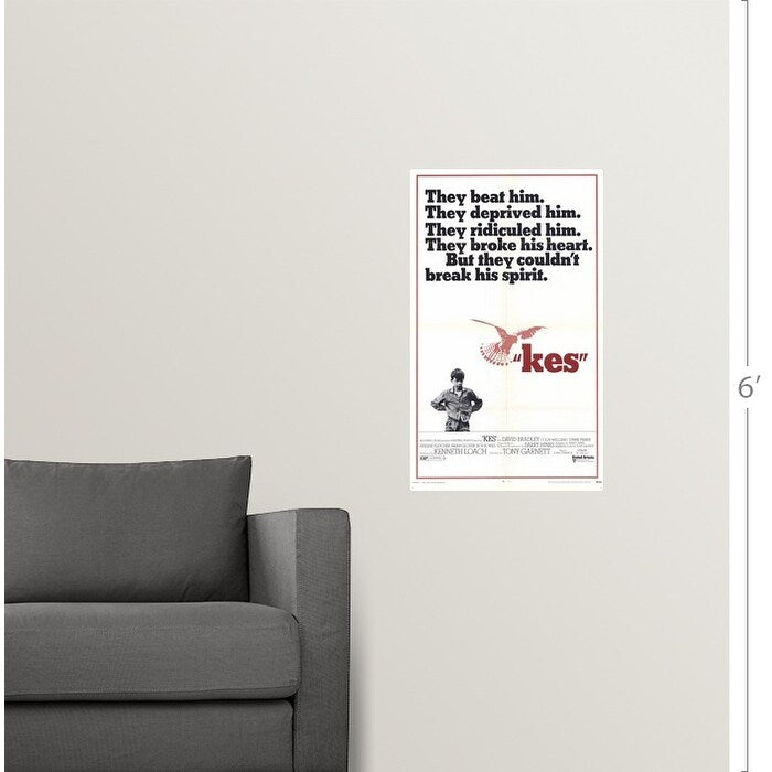 Poster Print entitled Kes (1970) - Multi
