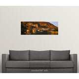 "Palace in a mountain, Garh Palace, Bundi, Rajasthan, India" Poster Print - Multi