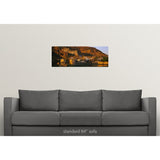 "Palace in a mountain, Garh Palace, Bundi, Rajasthan, India" Poster Print - Multi