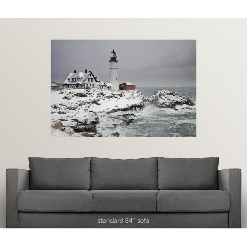 "Portland Head Lighthouse" Poster Print - Multi