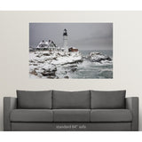 "Portland Head Lighthouse" Poster Print - Multi