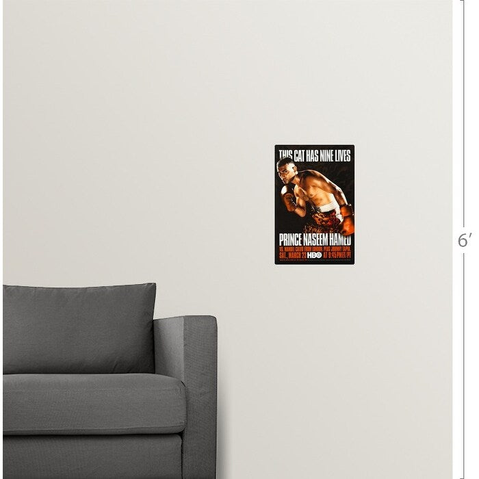 "Prince Naseem Hamed vs Manuel Calvo (2002)" Poster Print