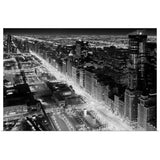 "South Michigan Avenue Street Wall, Chicago, Illinois" Poster Print - Multi