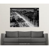 "South Michigan Avenue Street Wall, Chicago, Illinois" Poster Print - Multi