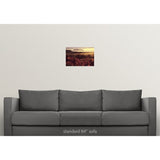 "Sunrise in Vineyards, Sonoma County, CA" Poster Print - Multi