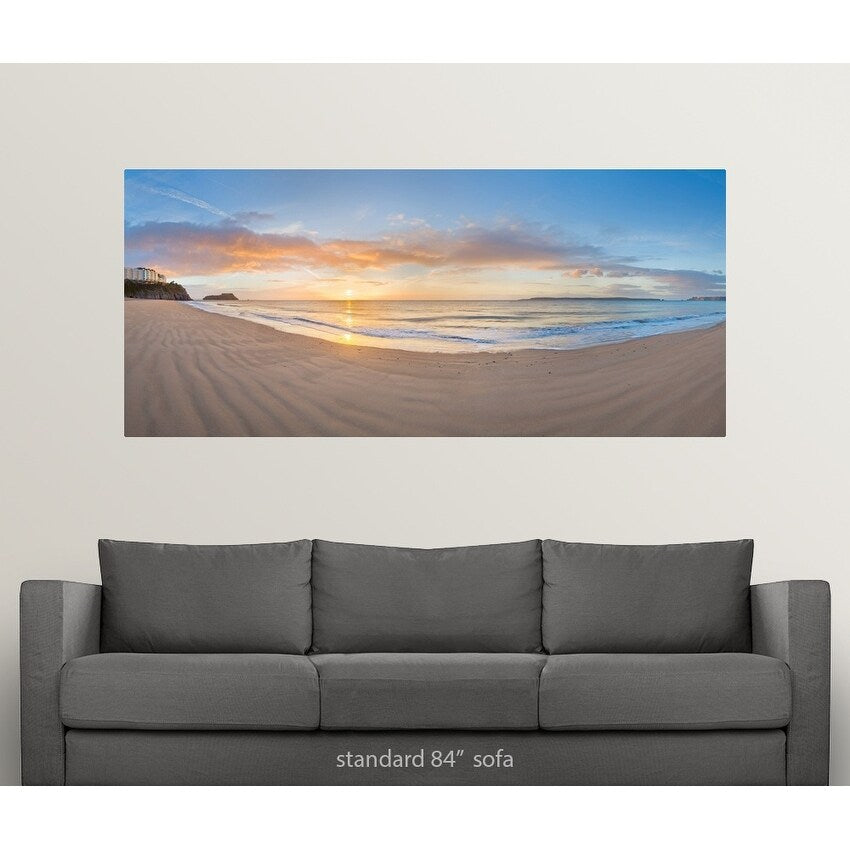 Sunrise over the sea, Tenby, Pembrokeshire, Wales - Multi