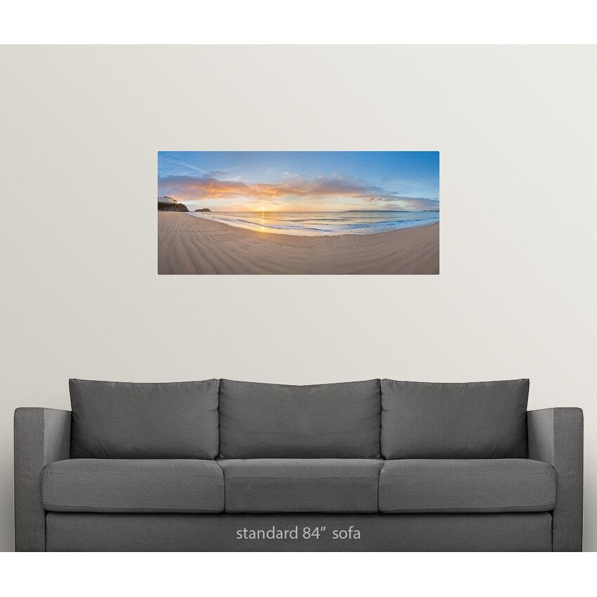 Sunrise over the sea, Tenby, Pembrokeshire, Wales - Multi