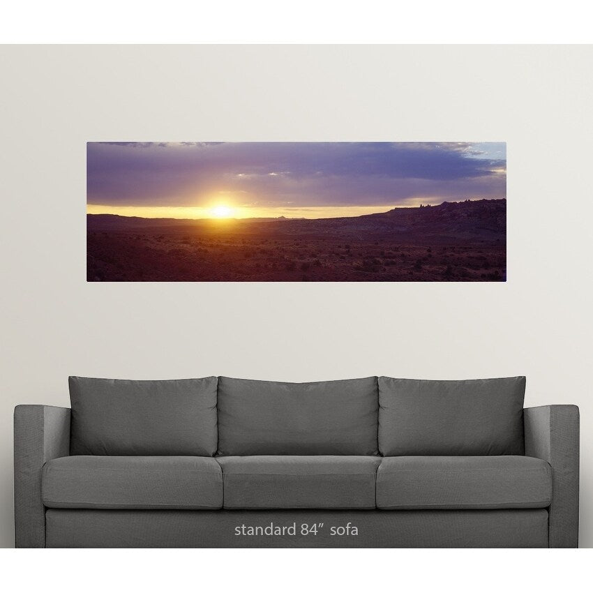 "Sunset Monument Valley AZ" Poster Print