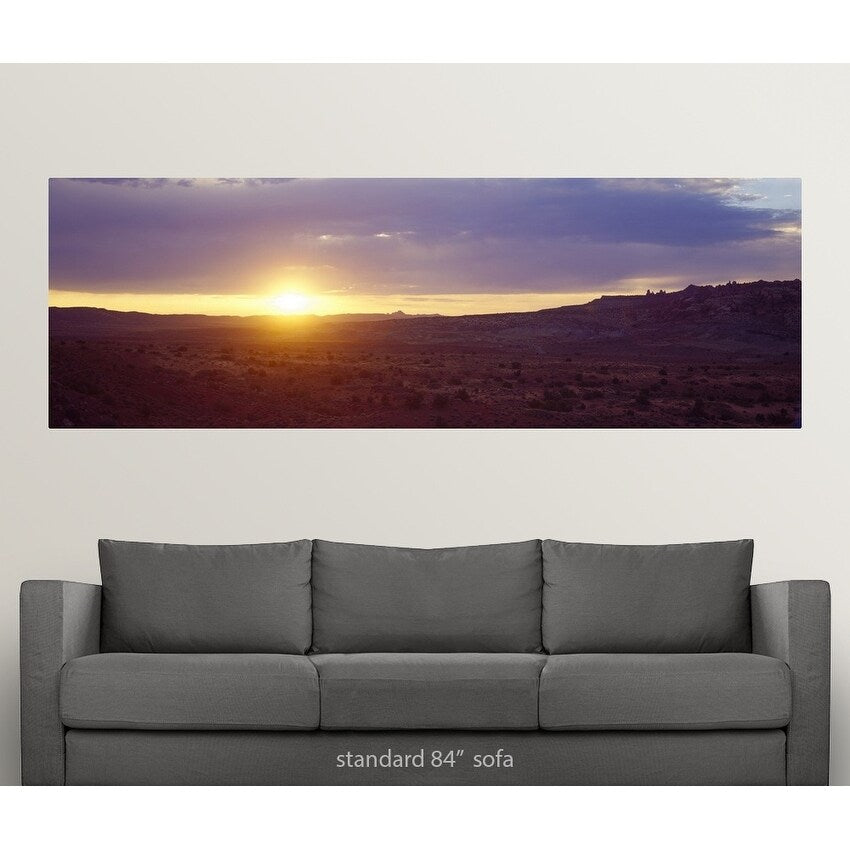 "Sunset Monument Valley AZ" Poster Print