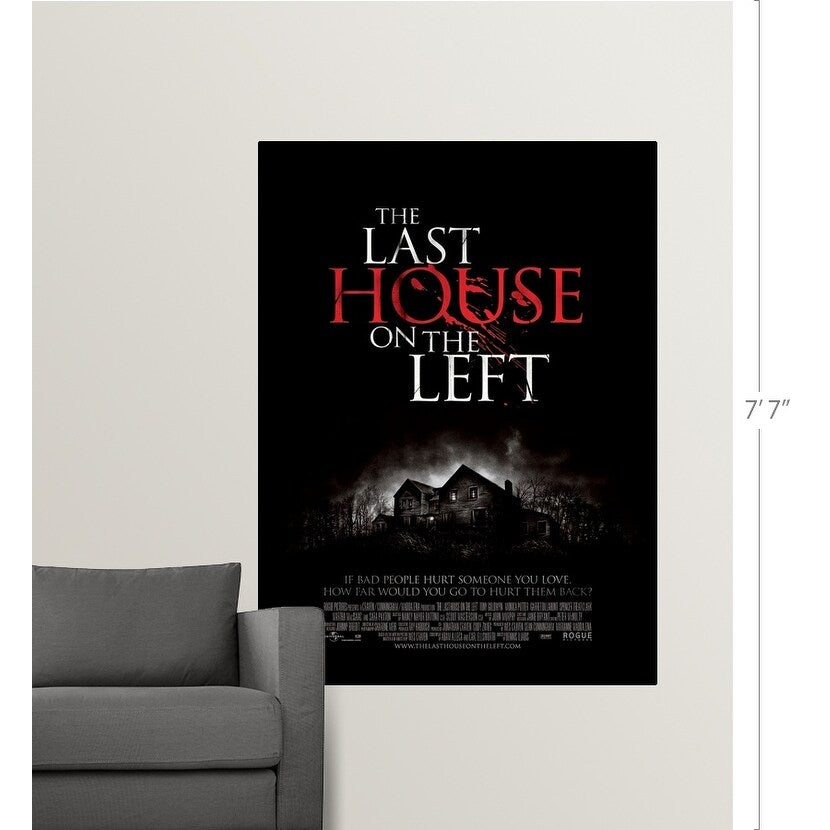 "The Last House on the Left - Movie Poster - Swedish" Poster Print - Multi