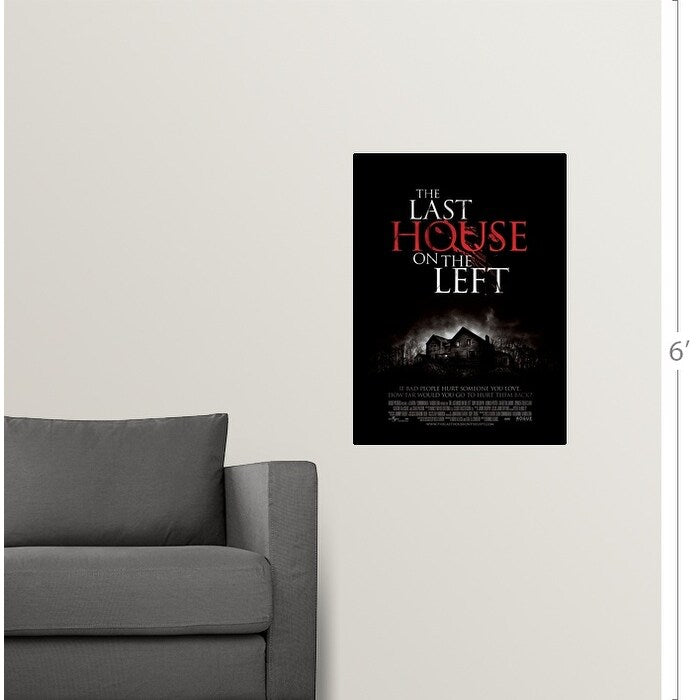 "The Last House on the Left - Movie Poster - Swedish" Poster Print - Multi