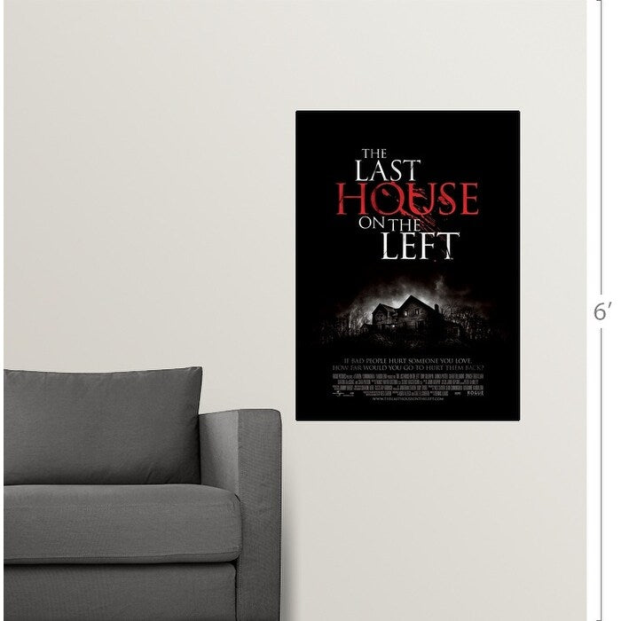"The Last House on the Left - Movie Poster - Swedish" Poster Print - Multi