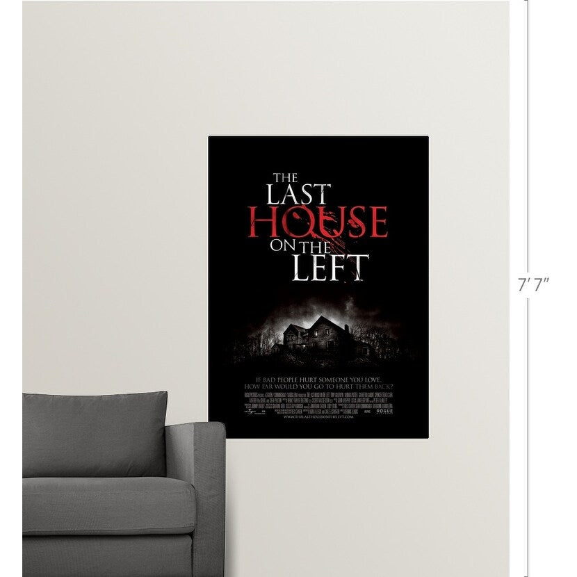 "The Last House on the Left - Movie Poster - Swedish" Poster Print - Multi