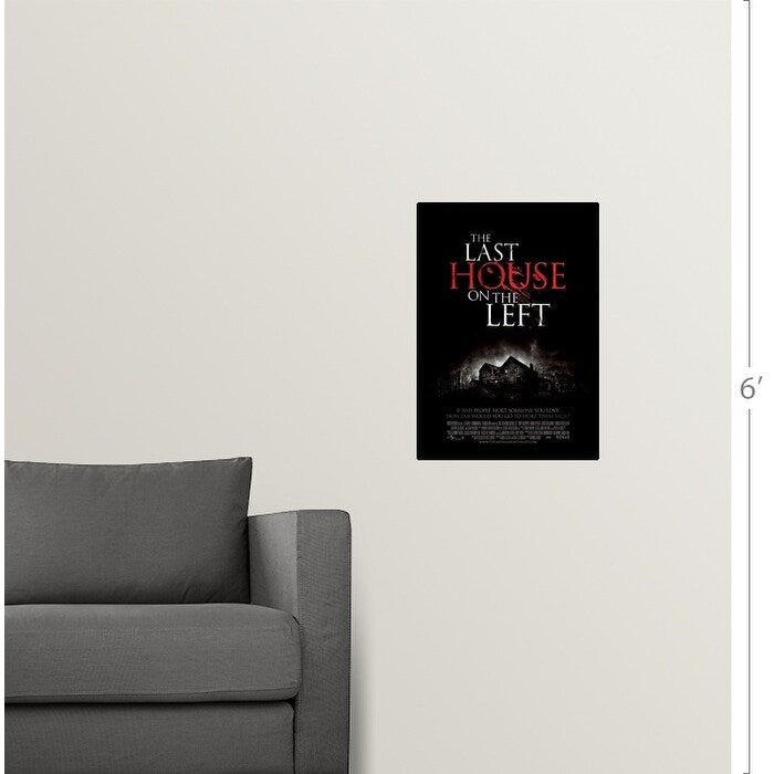 "The Last House on the Left - Movie Poster - Swedish" Poster Print - Multi