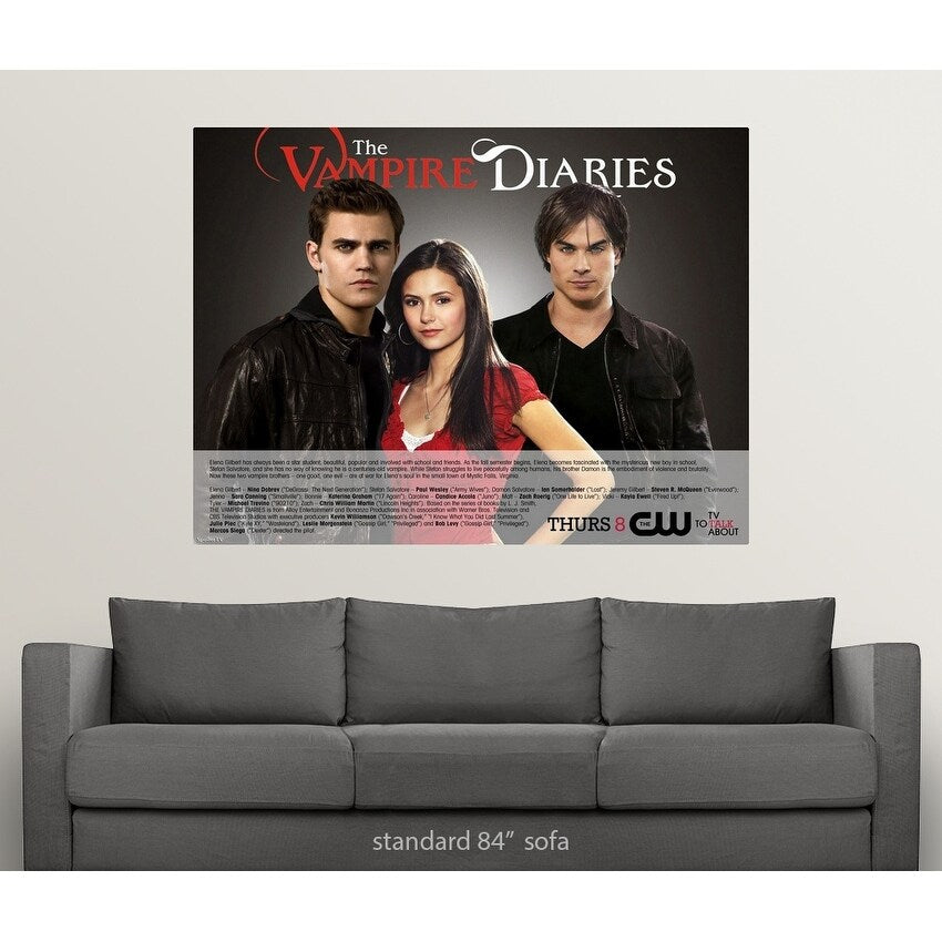 "The Vampire Diaries (TV) (2009)" Poster Print - Multi