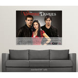 "The Vampire Diaries (TV) (2009)" Poster Print - Multi